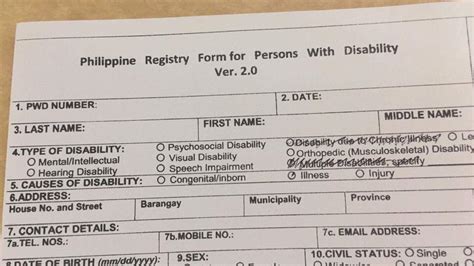 pwd application form manila